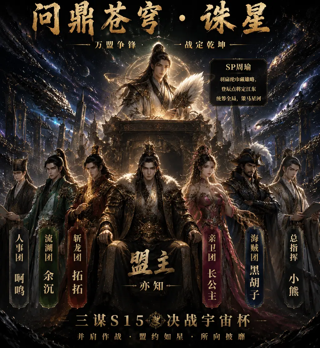 问鼎苍穹·诛星盟管海报